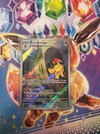 Carte Pokémon Swinub, Armarouge, Ribombee, Pawmi, 