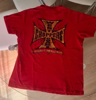 Camiseta West Coast Choppers Roja