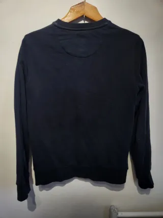 Sudadera azul Element con bolsillo
