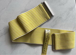 Cintura elastica bambina Nolita righe gialle