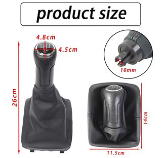 Funda y pomo Volkswagen Polo 5 velocidades