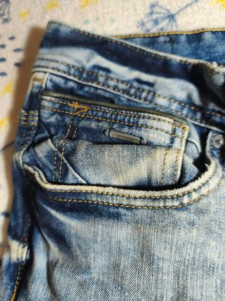 Pantalones Vaqueros Springfield Azules