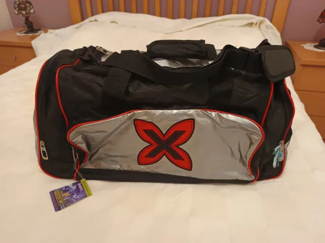 Bolsa de deporte Munich negra y plateada