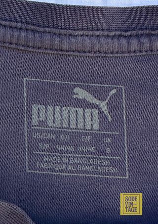 Camiseta Puma Vintage T-S Azul Classic Sneaker