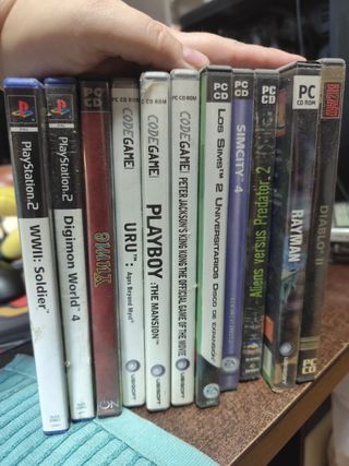 Lote Videojuegos PC y PS2