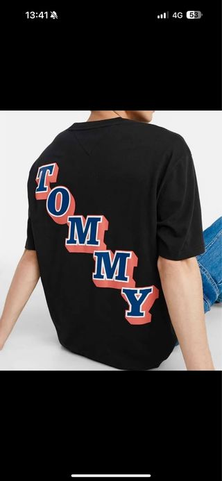 Camiseta Tommy Hilfiger Negra 