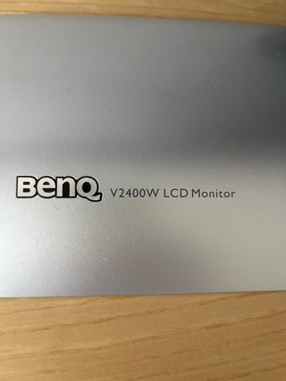 Monitor BenQ V2400W LCD Negro/Plateado