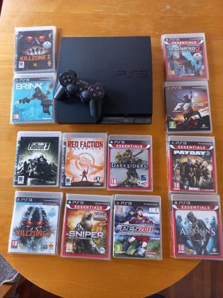 PS3 CON JUEGOS (leer)