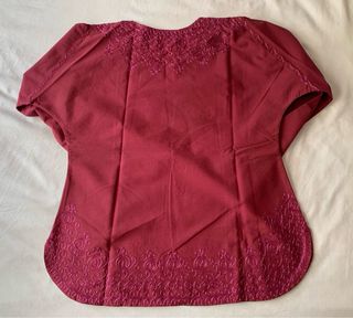 Blusa caftán bordada talla única