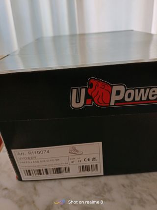 Botas UK Power Talla 47 Negras