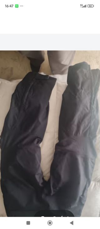 Pantalón de moto negro