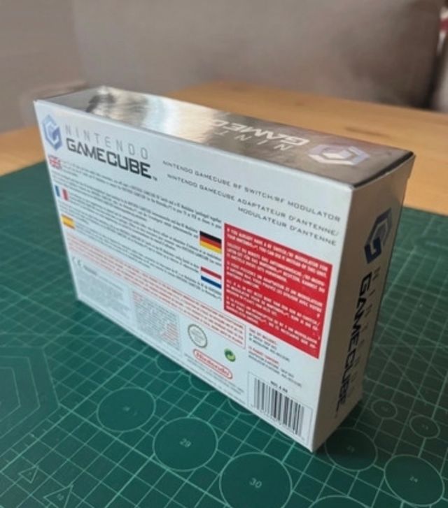 Nintendo GameCube RF Modulador Cable Nuevo