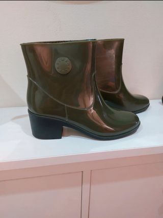Botas de agua Bimba y Lola verde oliva