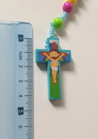 Bellissimo rosario multicolore per bambini