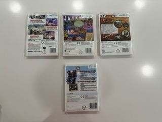 Lote 4 Juegos Wii