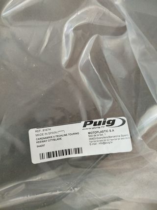 Cúpula Puig Keeway Cityblade V-Techline Touring