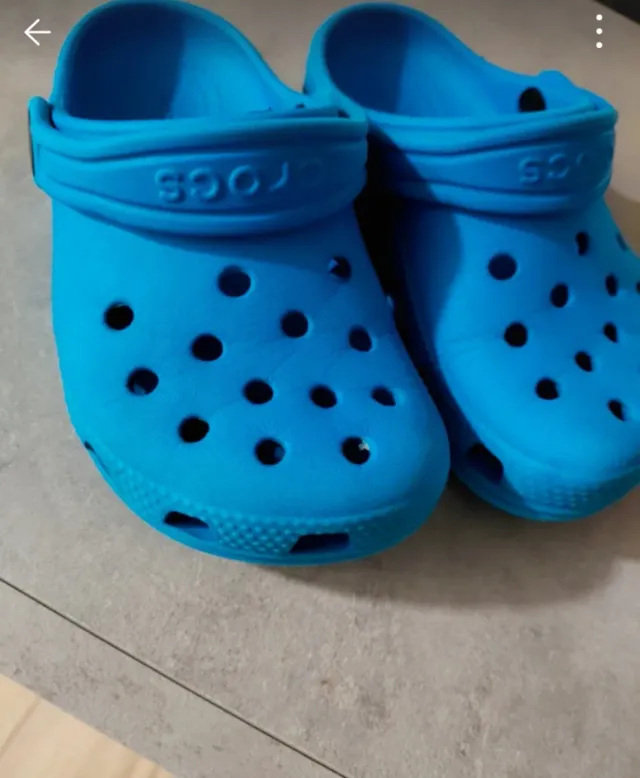 Crocs blu bambino