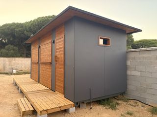 Revestimiento de fachadas de madera