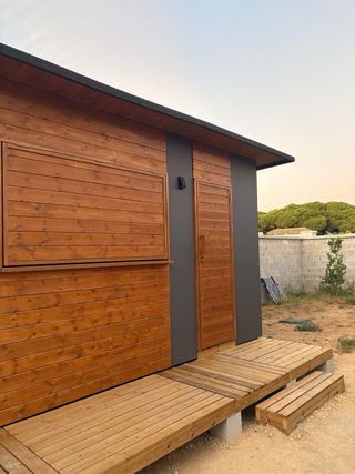 Revestimiento de fachadas de madera