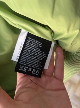 Chaqueta plumas Helly Hansen verde