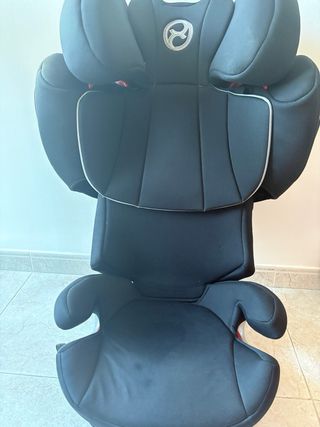 Cybex solution Q2 fix negra grupo 2/3 de 15 a 36kg
