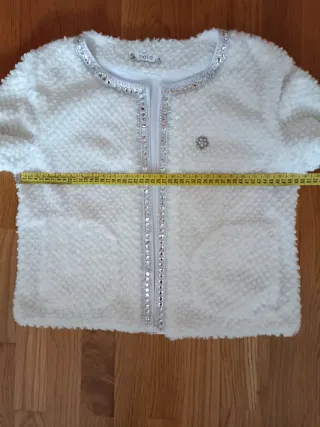 Chaqueta blanca mujer Hold talla S