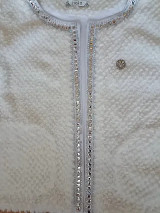 Chaqueta blanca mujer Hold talla S
