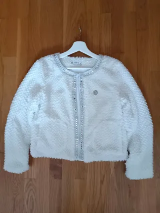 Chaqueta blanca mujer Hold talla S