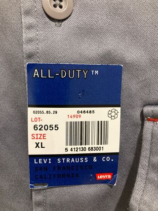 Camisa/Chaqueta Levi’s All-Duty (XL)