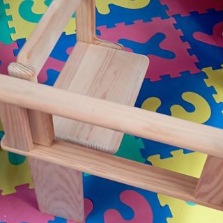 Pupitre infantil madera plegable