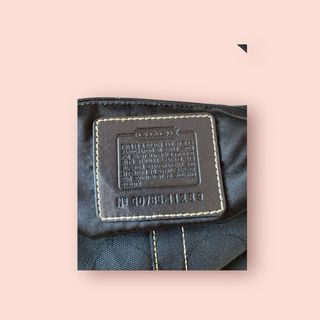 Bolso Hobo Coach Negro