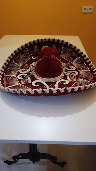 Sombrero Mexicano Charro Bordado