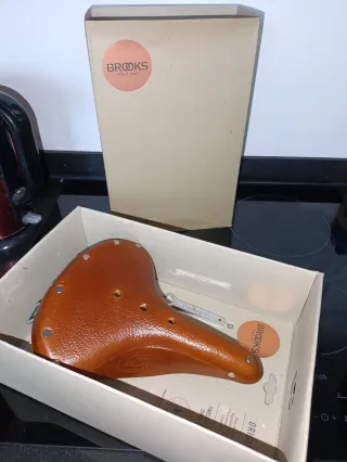 Sella Brooks Originale in cuoio