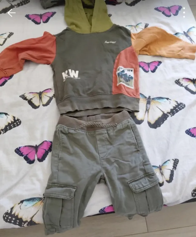 Felpa e pantaloni ovs kids