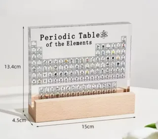 Adorno Tabla Periódica con Luz