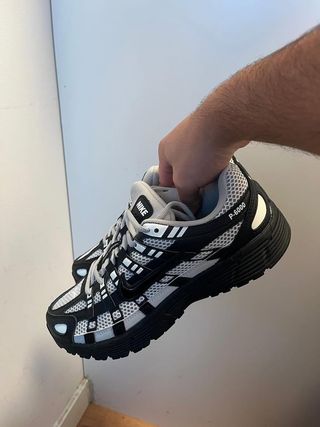 Nike P-6000 Negro Blanco
