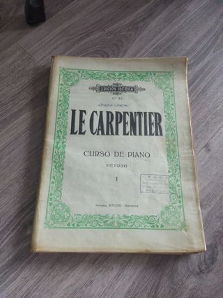 Partitura Le Carpentier Curso de Piano Método I