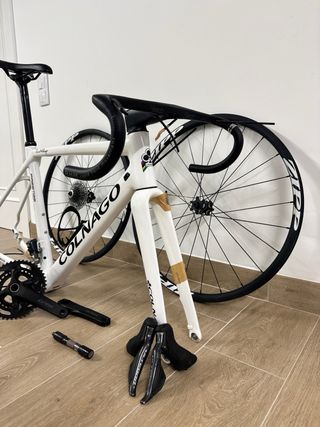 Colnago Prestige CX ciclocross Di2 ruedas Zipp 