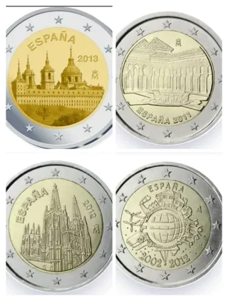 🇪🇦 COLECCIÓN MON 2€ CONM ESPAÑA S/C 2005-2025