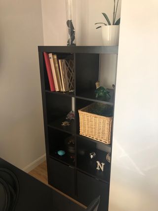 Estantería Kallax Negra