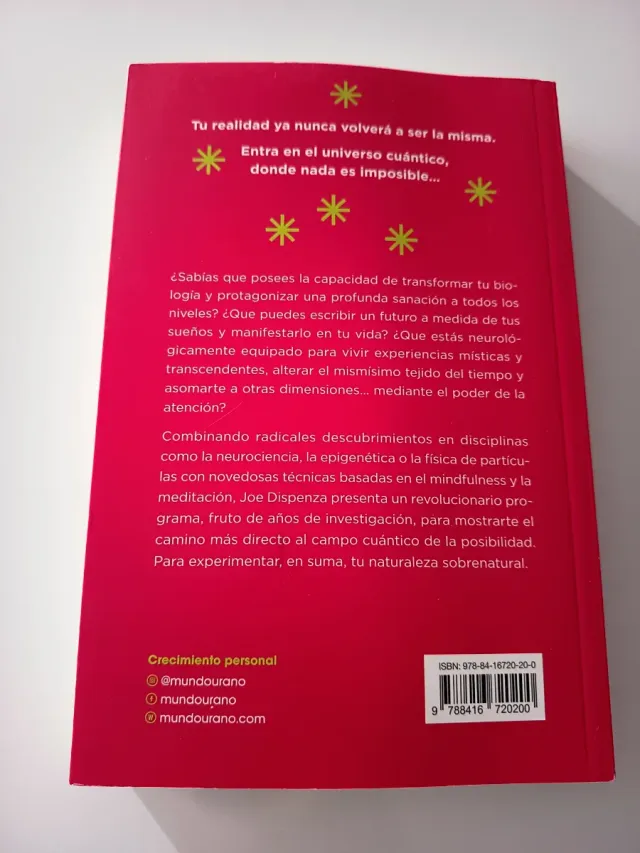 Libro Sobrenatural Joe Dispenza