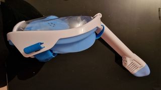 Maschera snorkeling full face blu