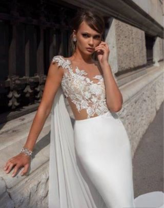Vestido de Novia Blanco Encaje