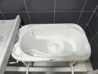 Bañera y cambiador bebé