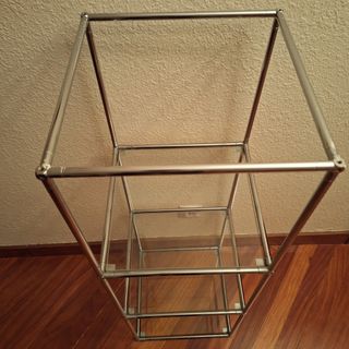 Estantería Poul Cadovius Cristal y Metal