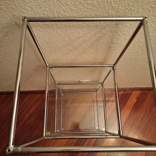 Estantería Poul Cadovius Cristal y Metal