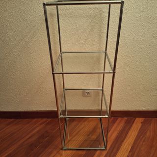 Estantería Poul Cadovius Cristal y Metal