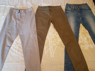 Lote 3 pantalones varias marcas 