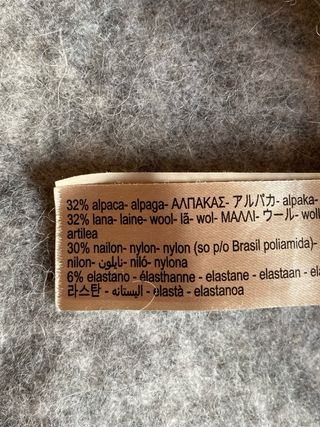 Jersey Massimo Dutti Lana/Alpaca Talla S