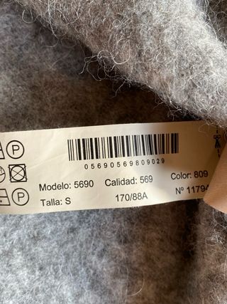 Jersey Massimo Dutti Lana/Alpaca Talla S